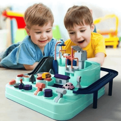 Circuit de voiture Montessori: développer son intelligence